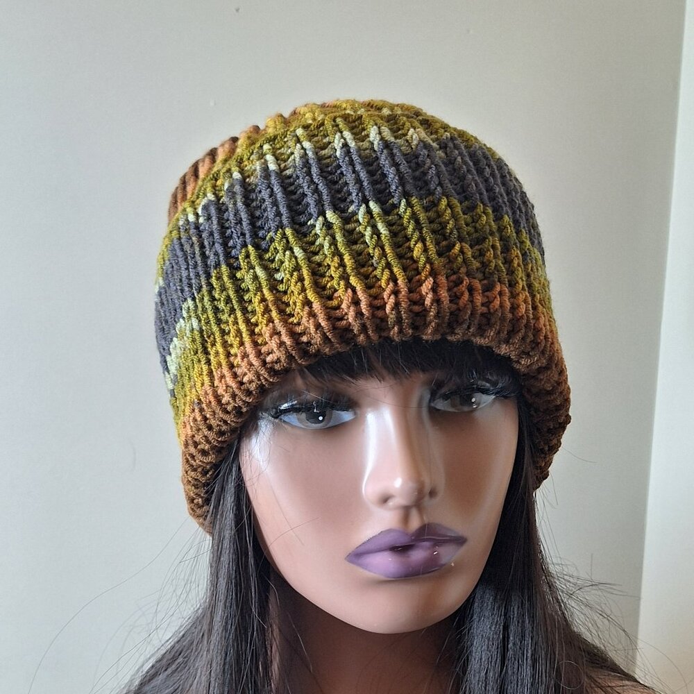 Handmade Multicolor Soft Hat Beanie - Picture 5 of 7